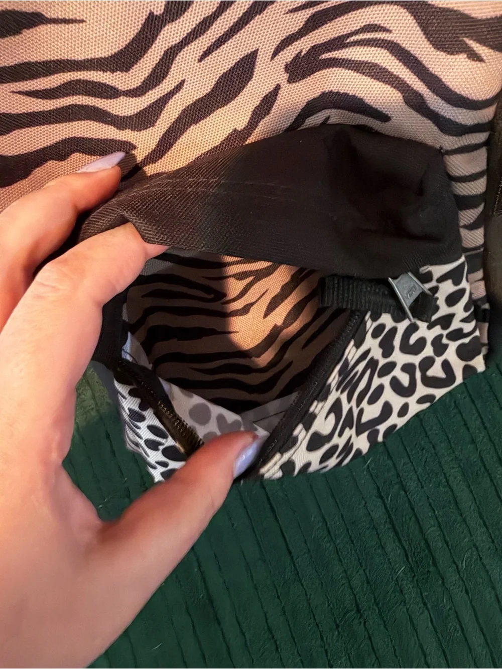 Vans Animal Print Mini Backpack